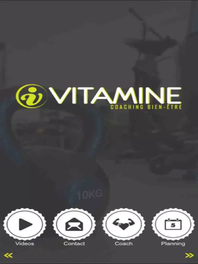 Tangkapan skrin Vitamine - Coaching Bien-être iPad 