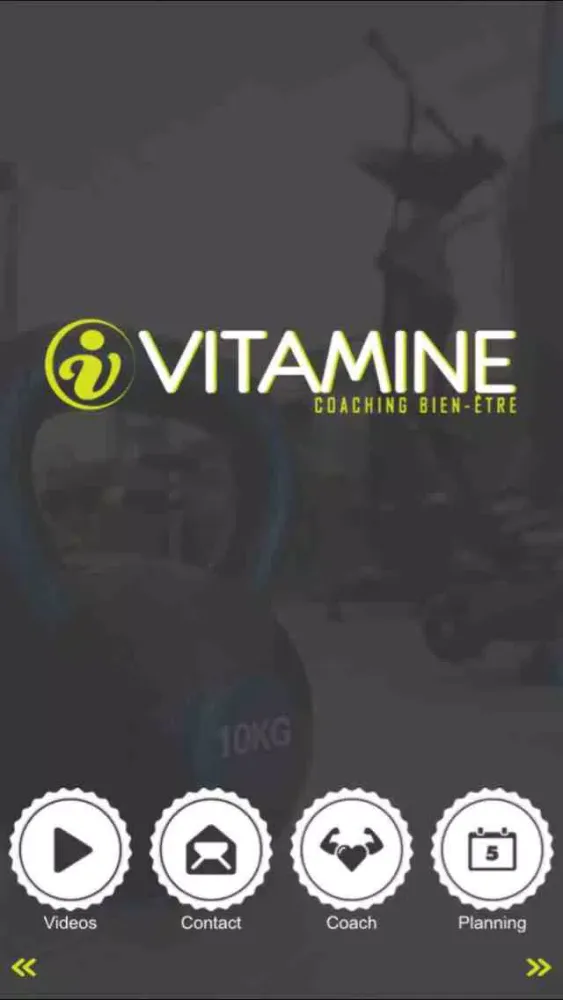 Tangkapan skrin Vitamine - Coaching Bien-être