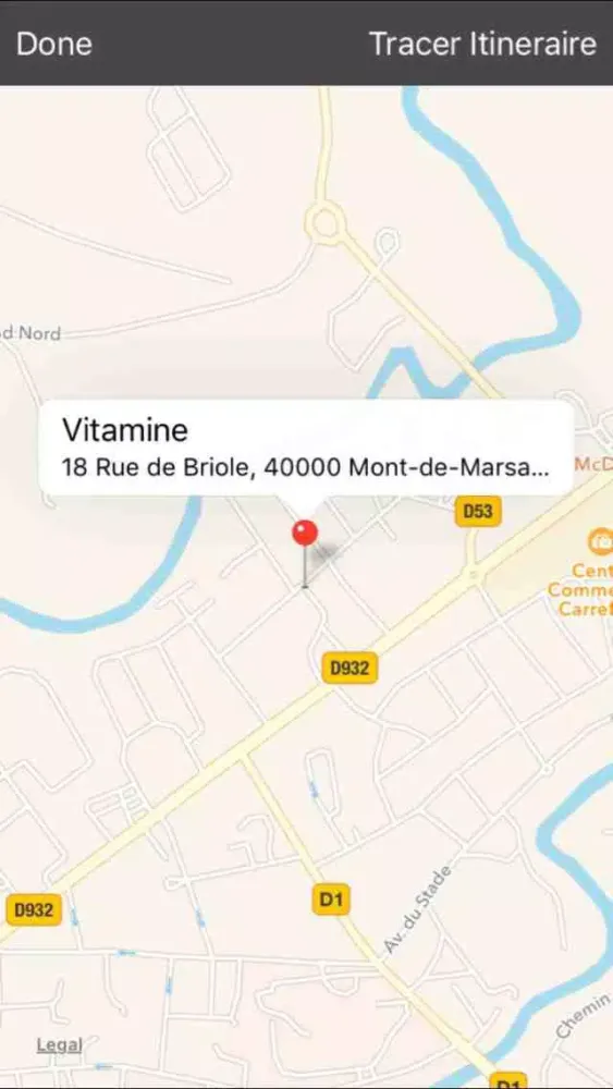 Tangkapan skrin Vitamine - Coaching Bien-être