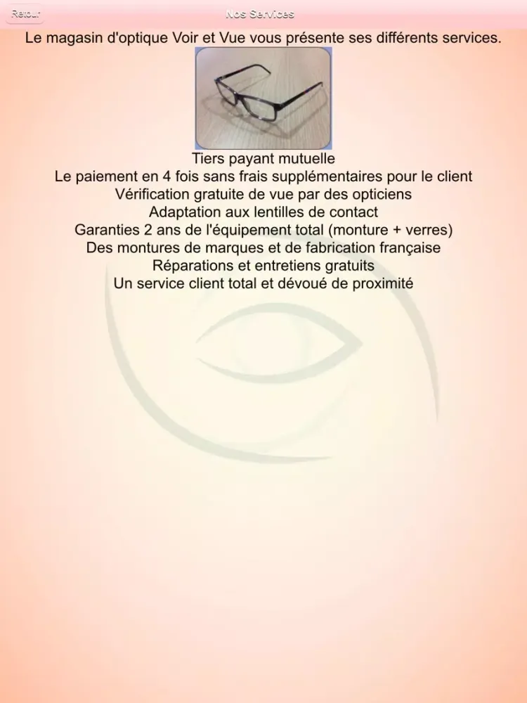 Voir et Vue iPad  Screenshots