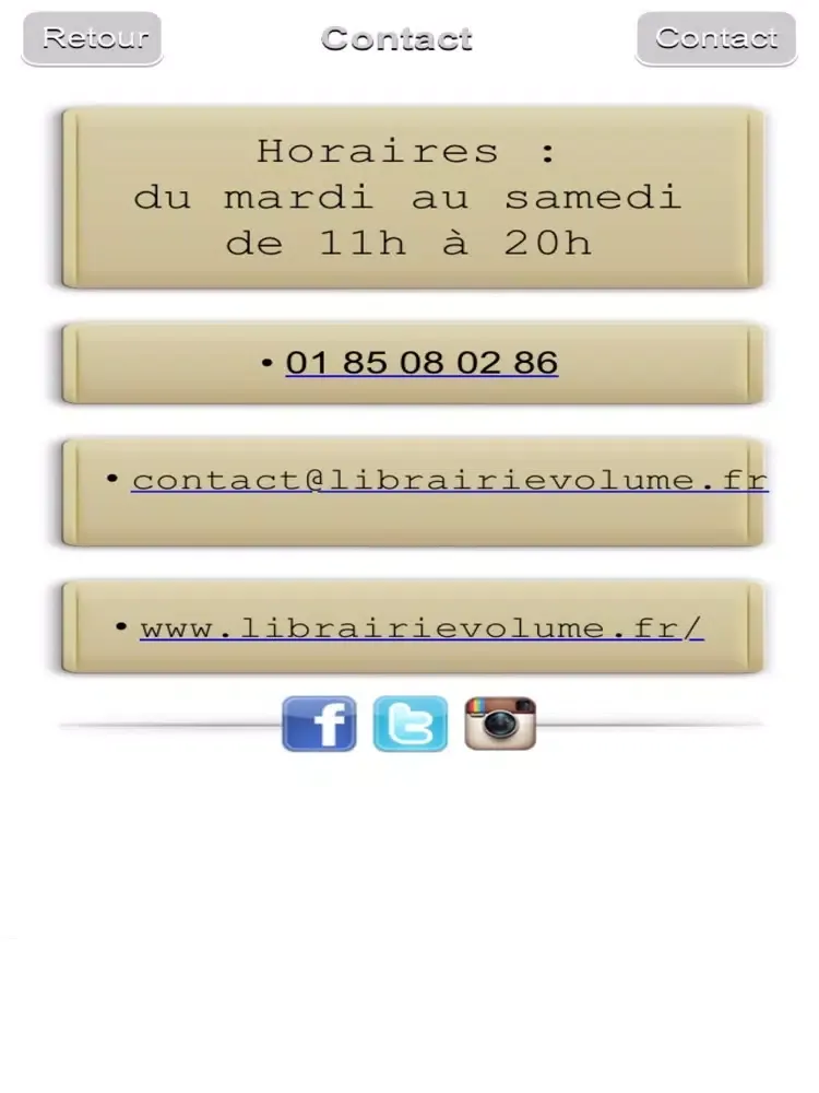 ภาพหน้าจอของ Librairie Volume iPad 