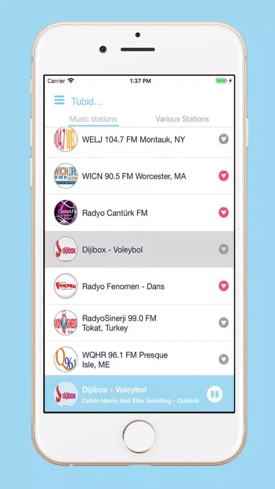 Tubidu - Music Player Radio স্ক্রিনশট