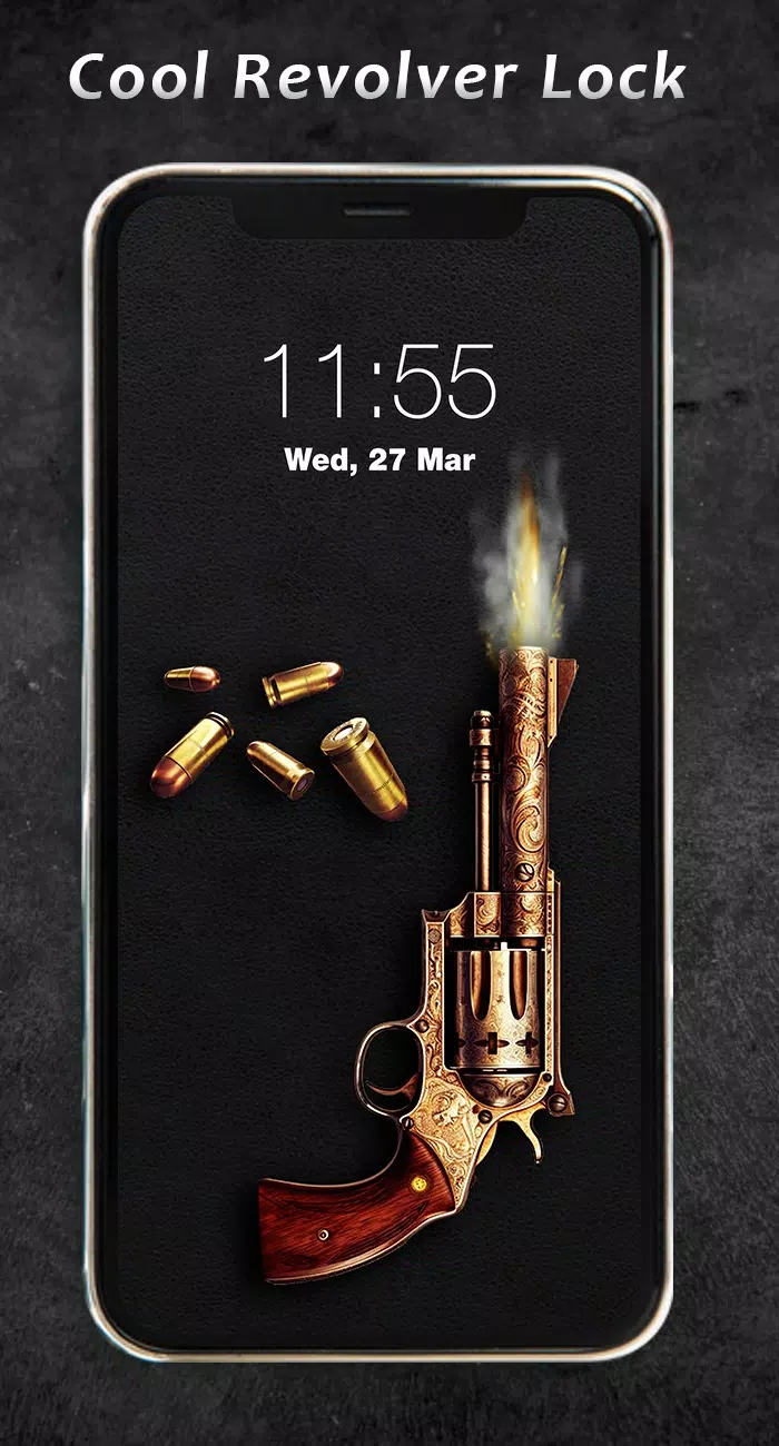 Revolver Fire Lock Screen Screenshots