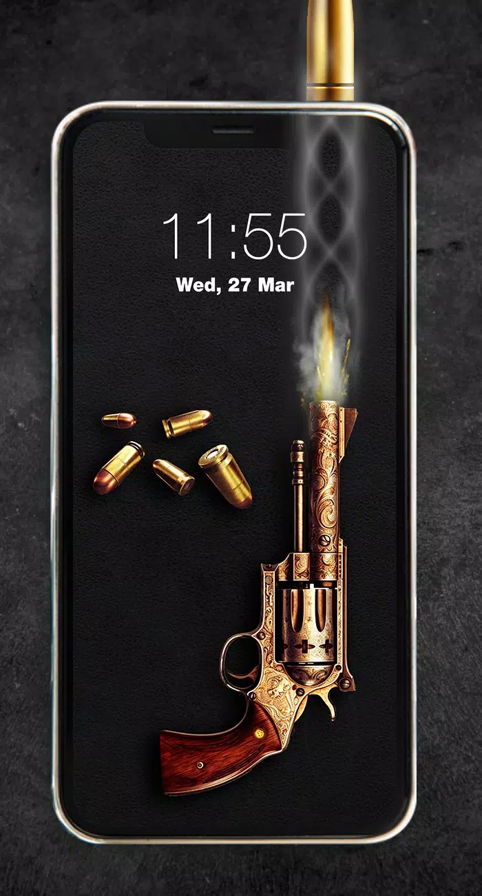 Revolver Fire Lock Screen Screenshots