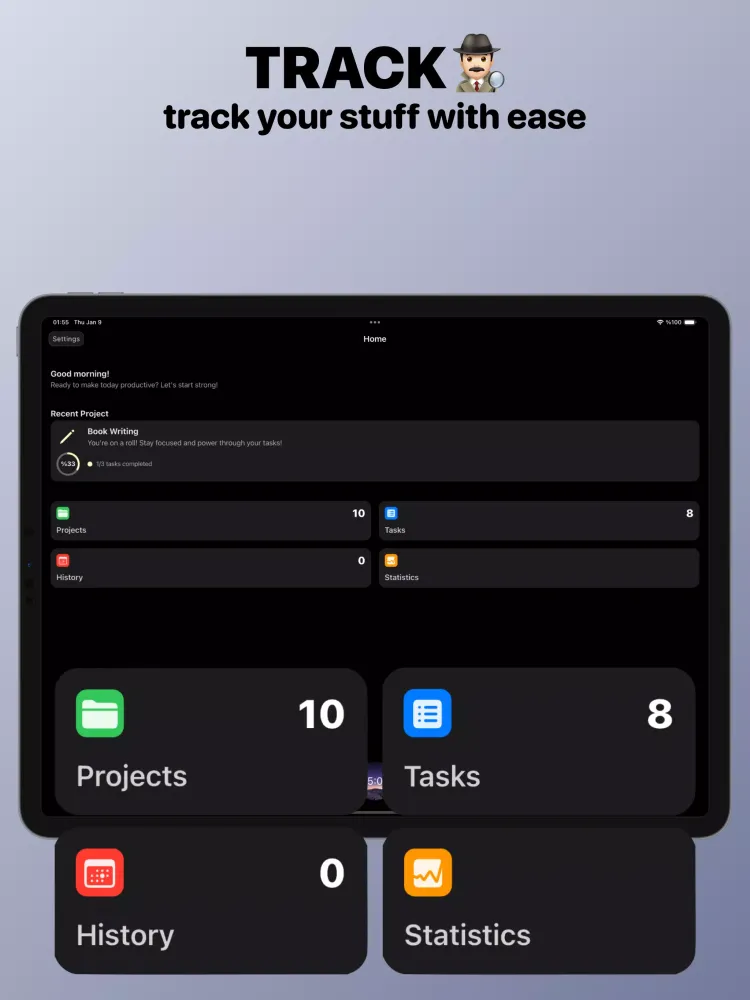 Zrzuty ekranu Pomodoro Timer - PomoDone