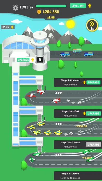 Tangkapan skrin Plane Factory 3D