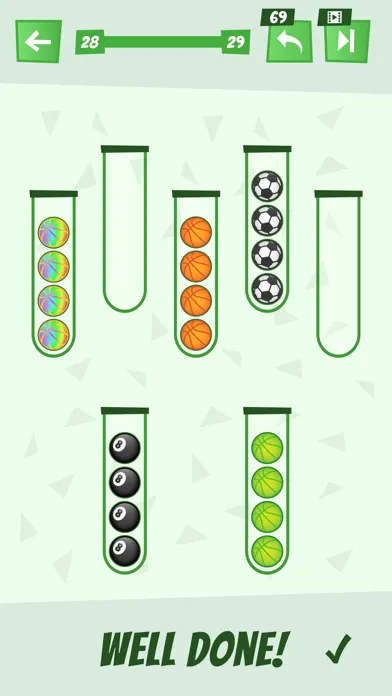 Sorty Ball Color Puzzle Game應用截圖