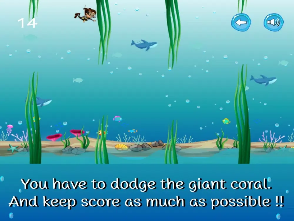 Fappy Diving Crush iPad 应用截图