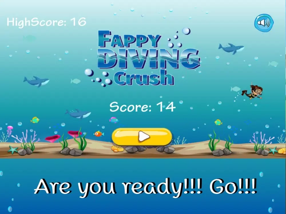 Fappy Diving Crush iPad 应用截图