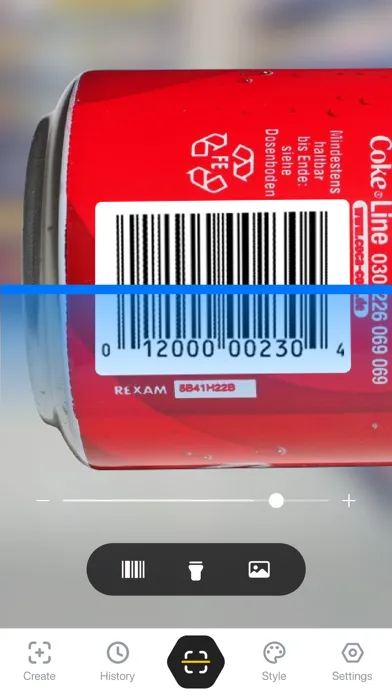 Ảnh chụp màn hình của QR Scanner - Barcode Scanner・