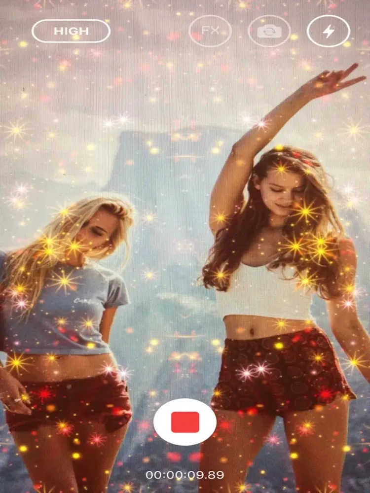 Capturas de tela do Twinkle Video Recorder iPad 