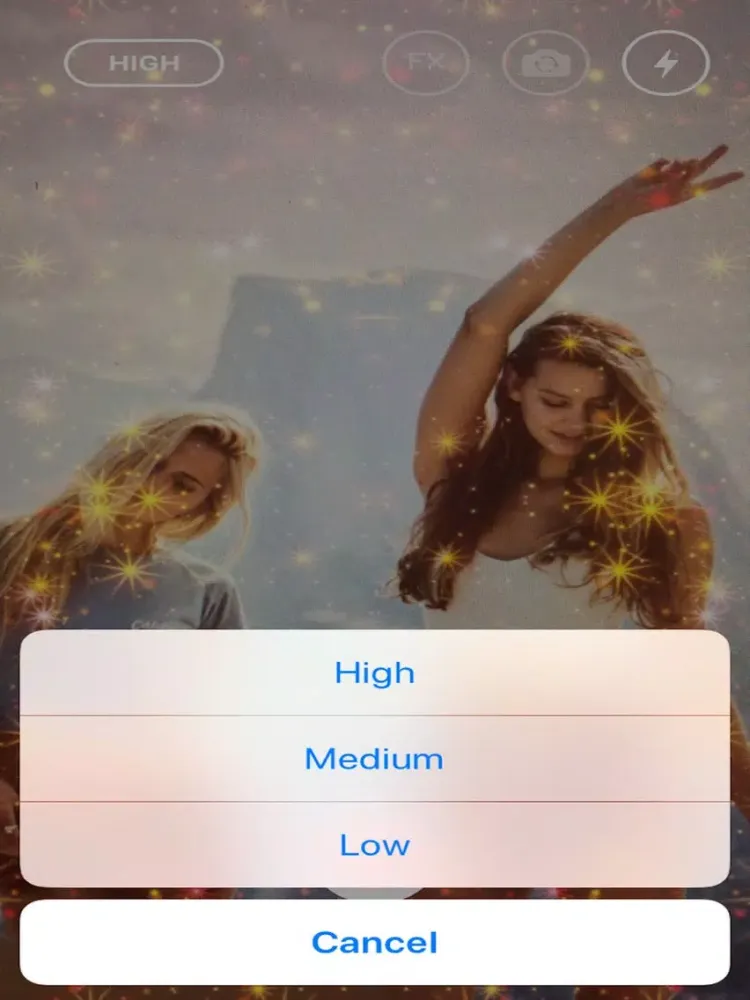 Capturas de tela do Twinkle Video Recorder iPad 