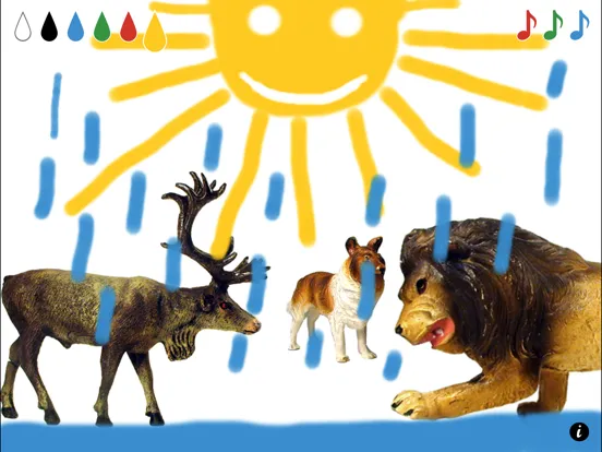 My Animal Box – learn animal names and voices iPad  스크린샷