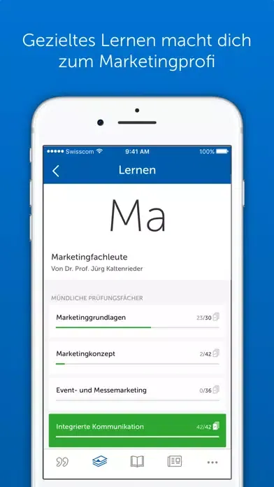 Marketing Experte - Lernkarten应用截图