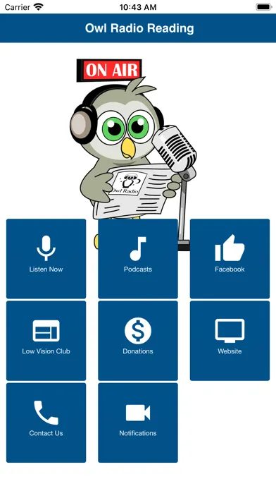 Owl Radio Reading স্ক্রিনশট