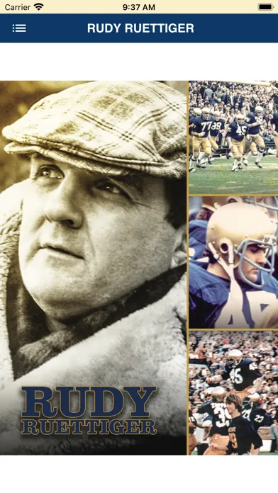 ภาพหน้าจอของ RUDY RUETTIGER