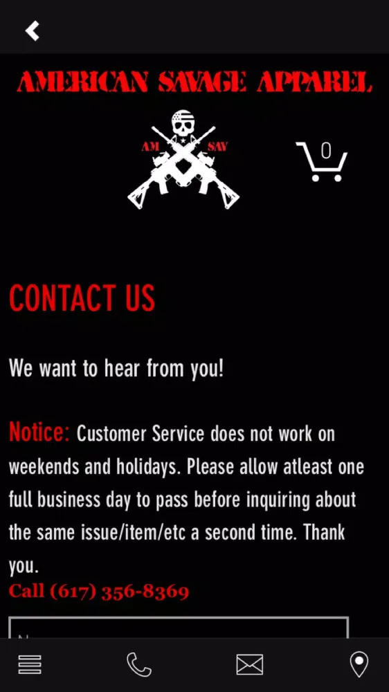 American Savage Apparel Screenshots