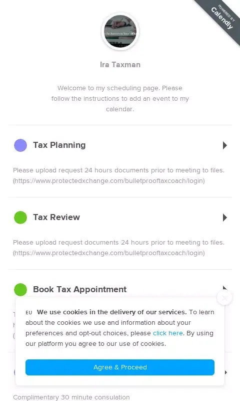 Capturas de pantalla de BulletproofTaxApp