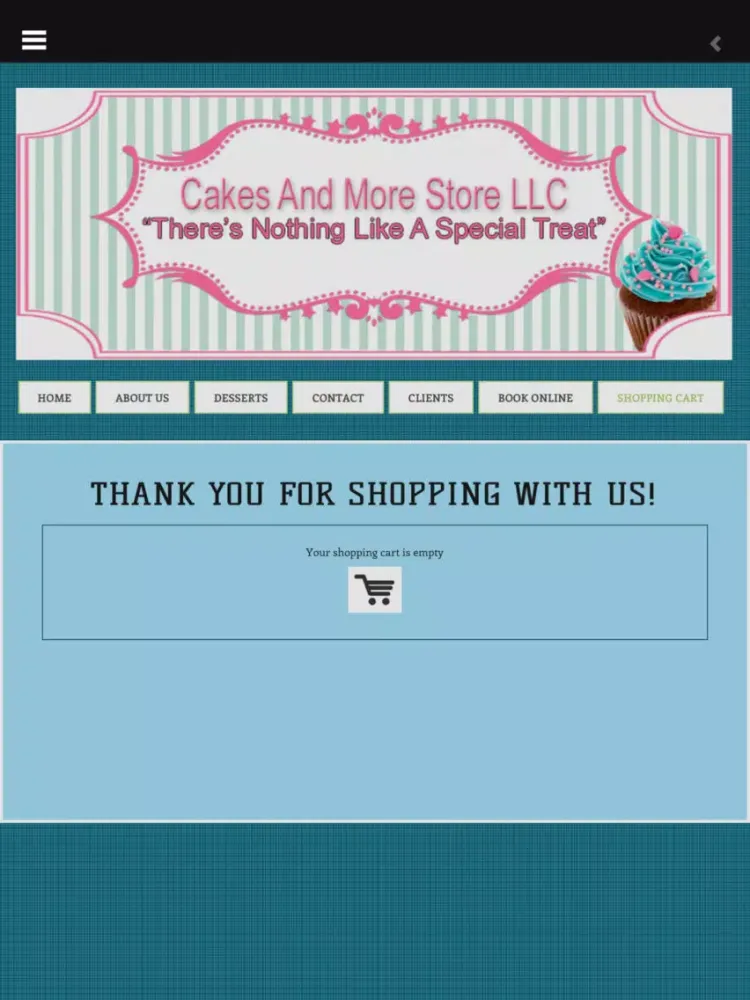Capturas de pantalla de Cakes And More Store LLC iPad 