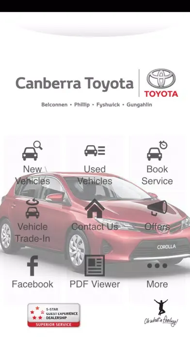 Canberra Toyota Screenshots