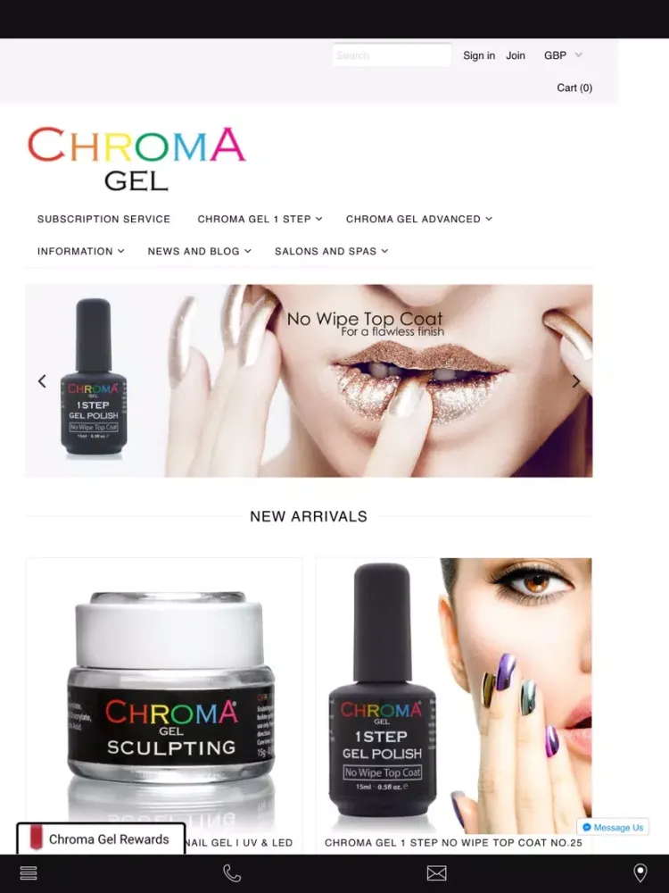Chroma Gel iPad  سکرین شاٹس
