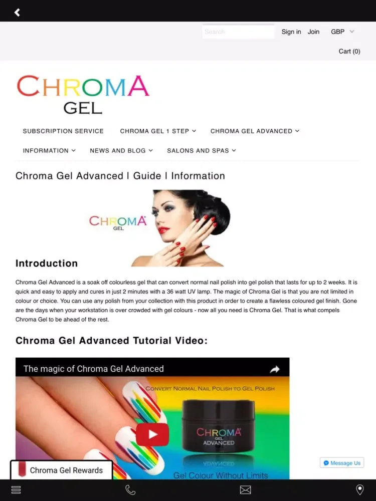 Chroma Gel iPad  سکرین شاٹس