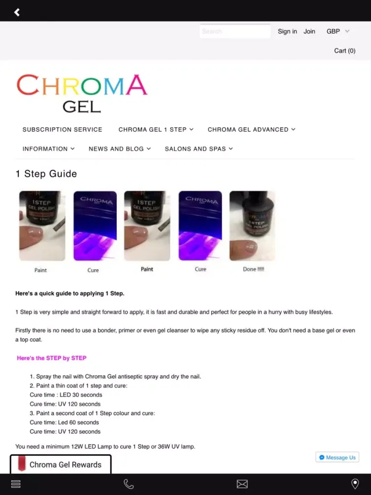 Chroma Gel iPad  سکرین شاٹس