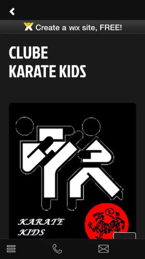 ภาพหน้าจอของ Clube Karate Kids