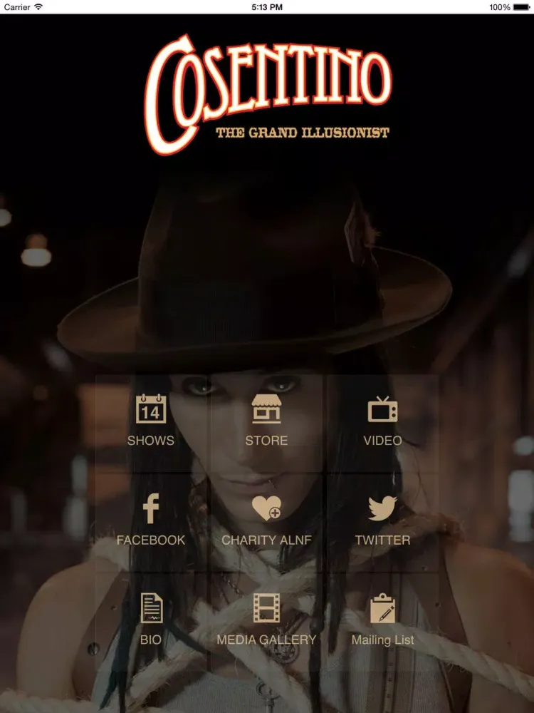 Скриншоты Cosentino iPad 