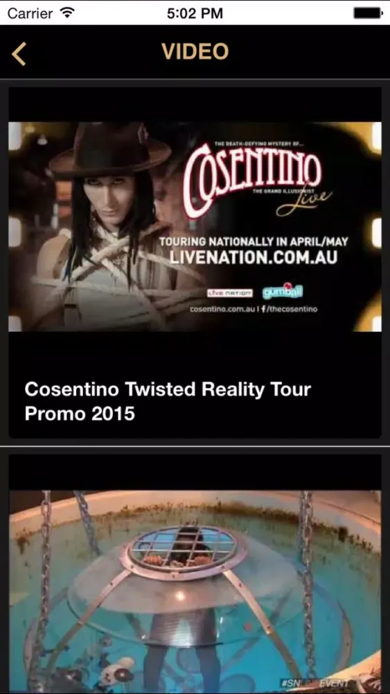 Скриншоты Cosentino