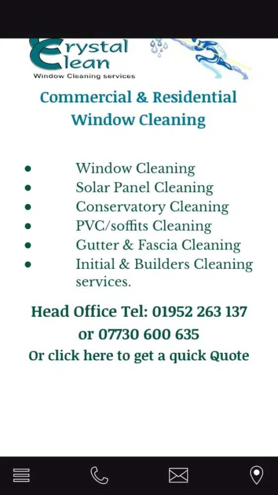 Скриншоты Crystal Clean Window Cleaners
