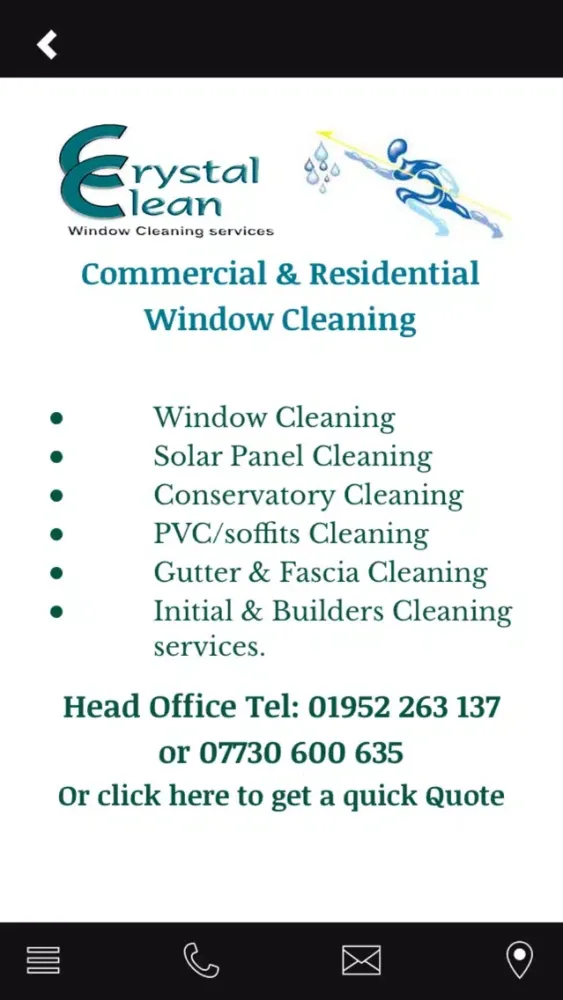 Скриншоты Crystal Clean Window Cleaners