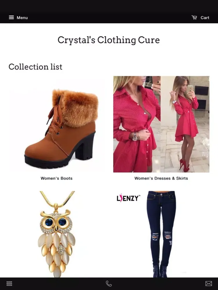 Crystal's Clothing Cure iPad  Ekran Görüntüleri