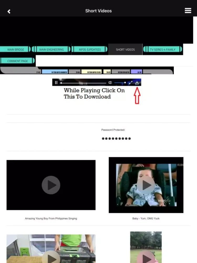 David's Site iPad  スクリーンショット