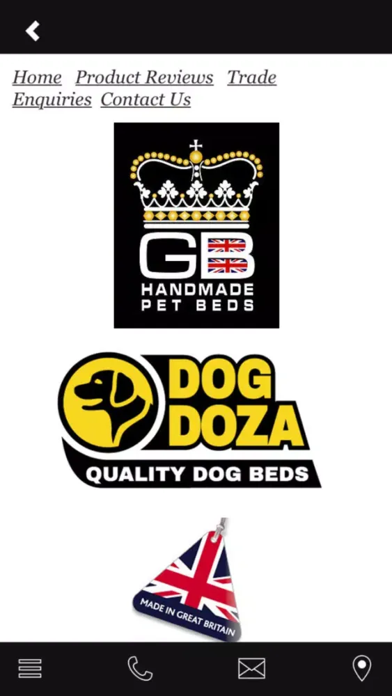 Capturas de pantalla de Dog Bed Shop UK