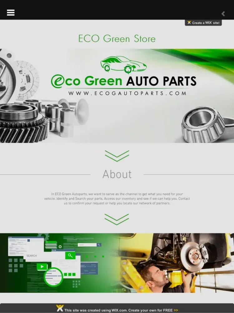 تصاویر ECO Green Store iPad 