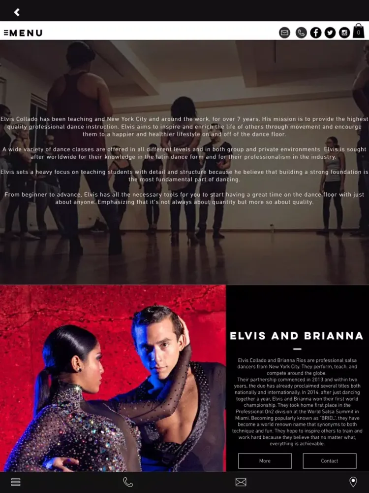 Capturas de pantalla de Elvis Collado Dance iPad 
