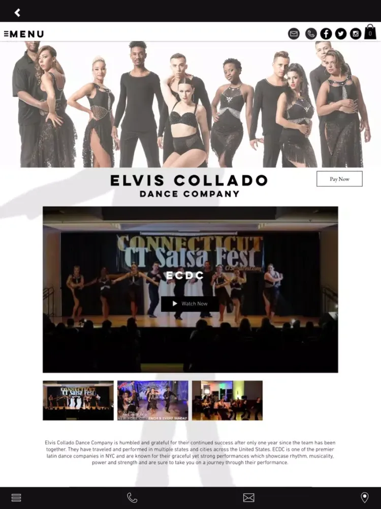 Capturas de pantalla de Elvis Collado Dance iPad 