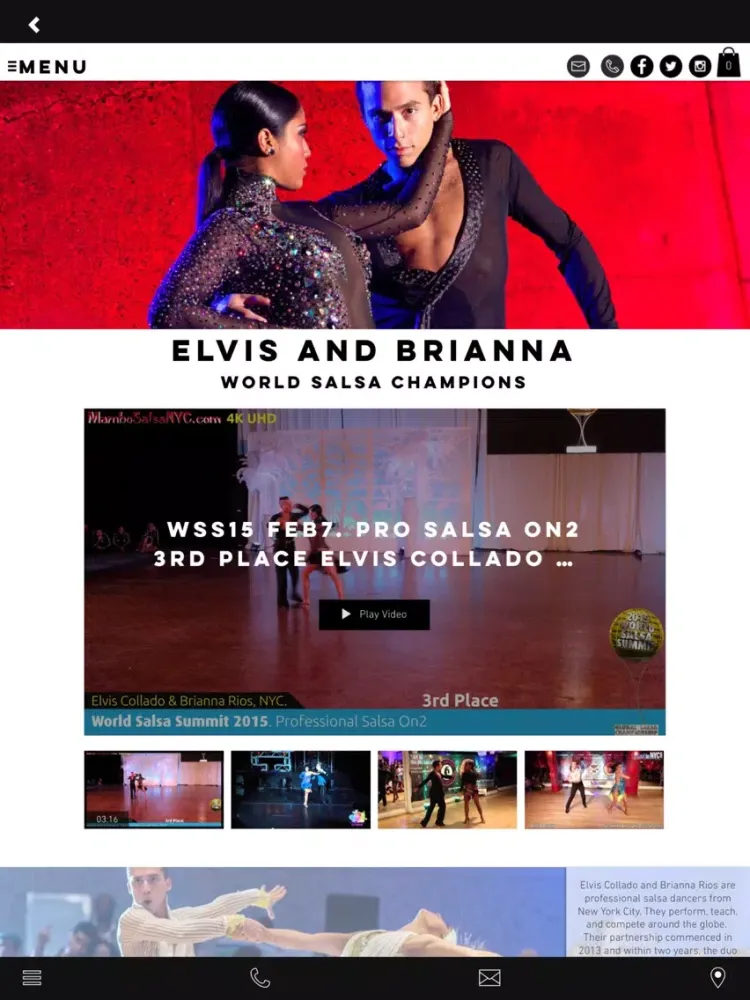 Capturas de pantalla de Elvis Collado Dance iPad 