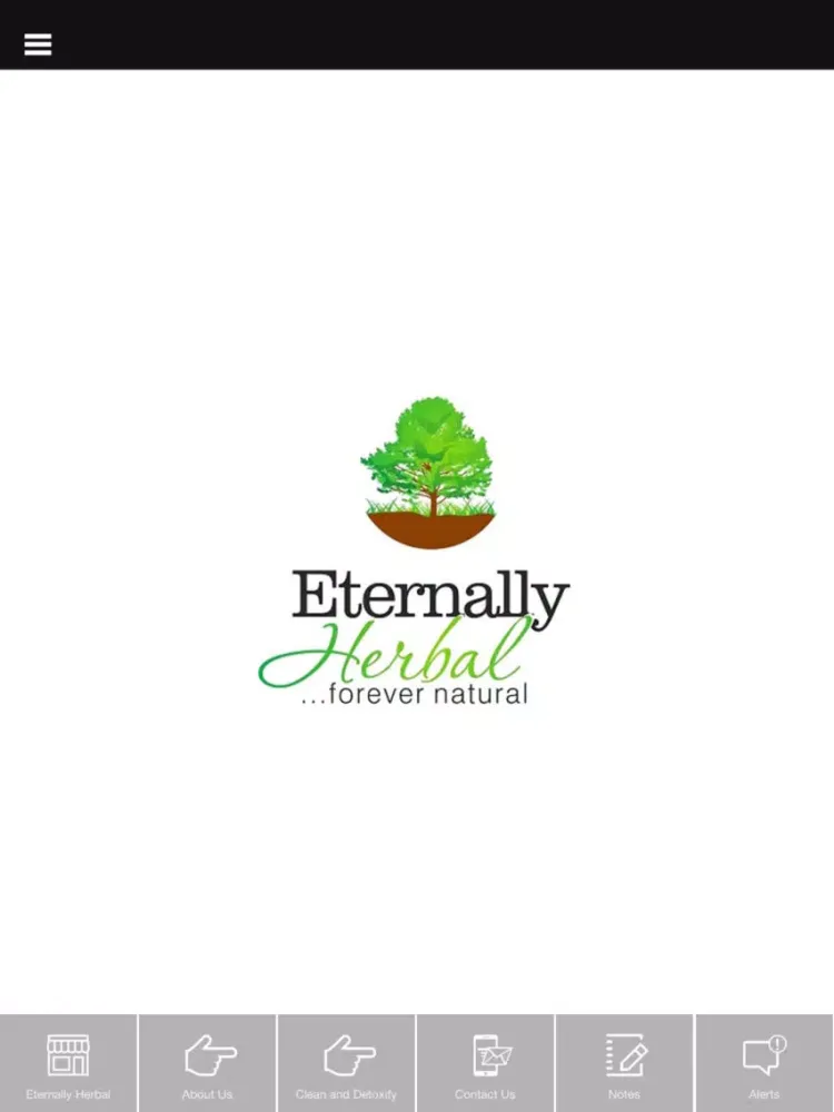 Ảnh chụp màn hình của Eternally Herbal iPad 