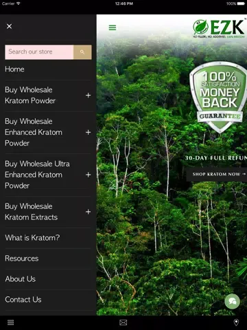 Скриншоты EZ Kratom iPad 