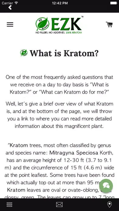 Скриншоты EZ Kratom