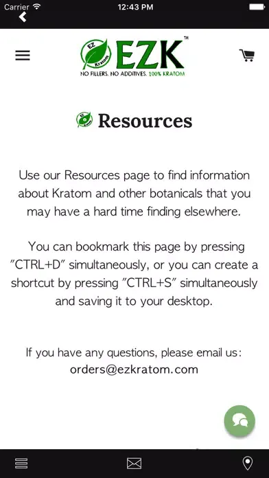 Скриншоты EZ Kratom