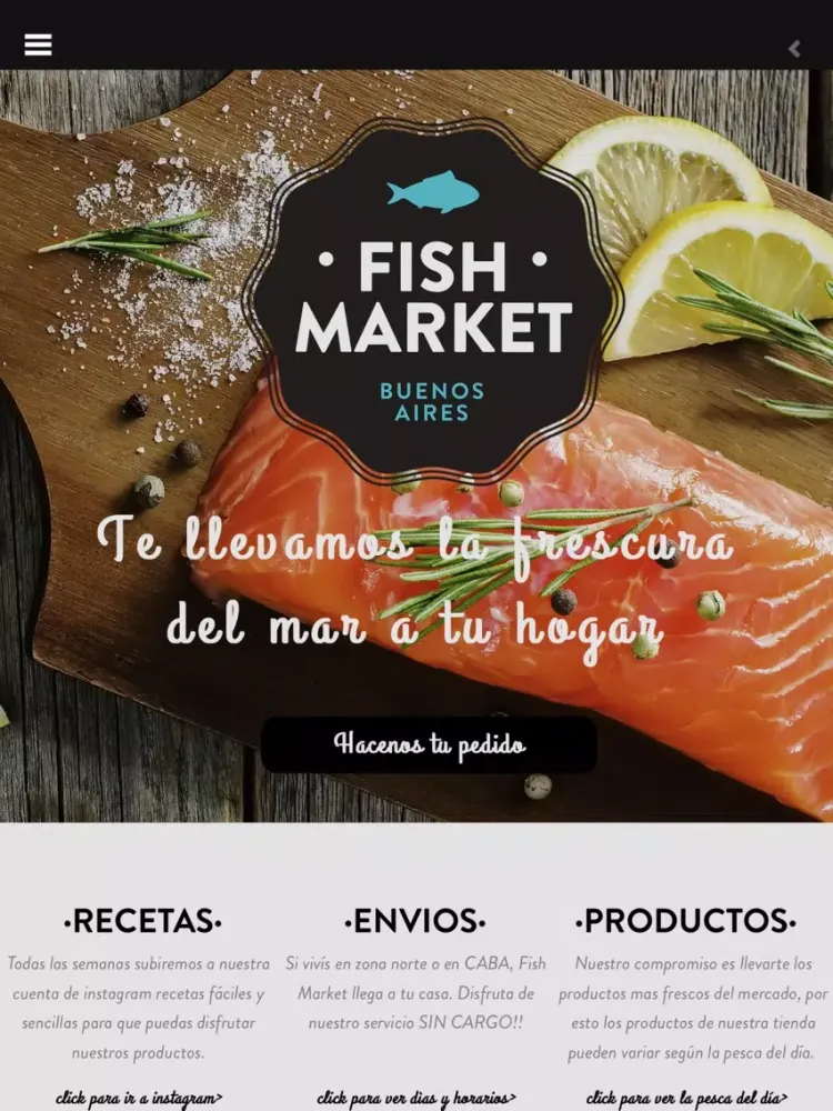 Fish Market Buenos Aires iPad  سکرین شاٹس