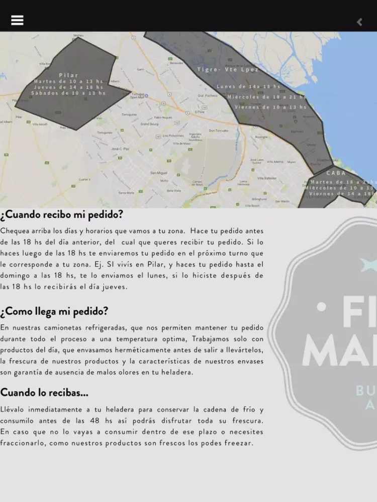 Fish Market Buenos Aires iPad  سکرین شاٹس
