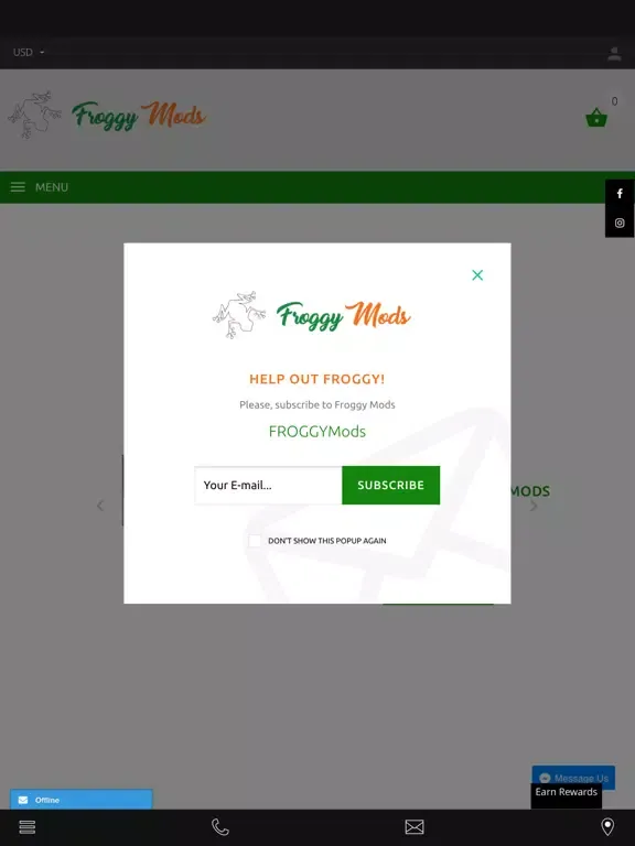 ภาพหน้าจอของ Froggy Mods PS3 iPad 