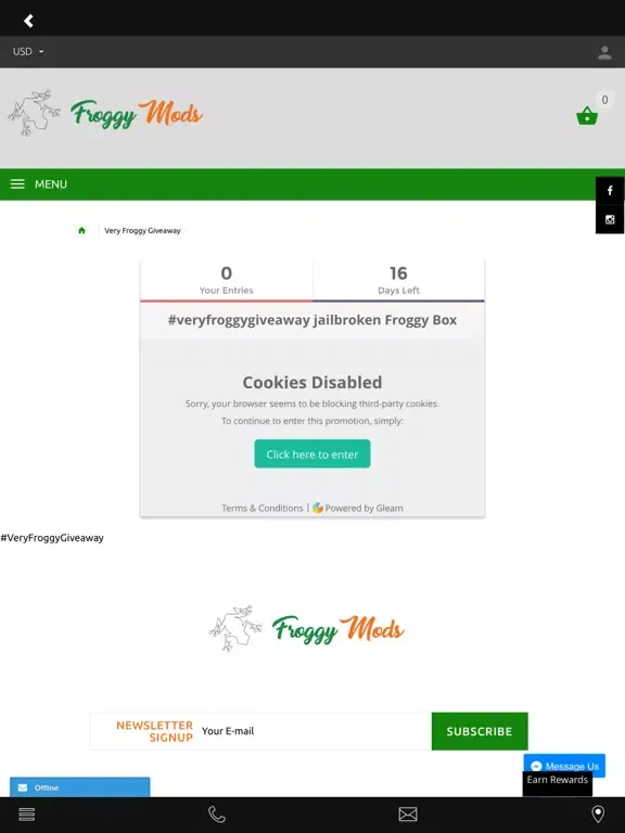 ภาพหน้าจอของ Froggy Mods PS3 iPad 