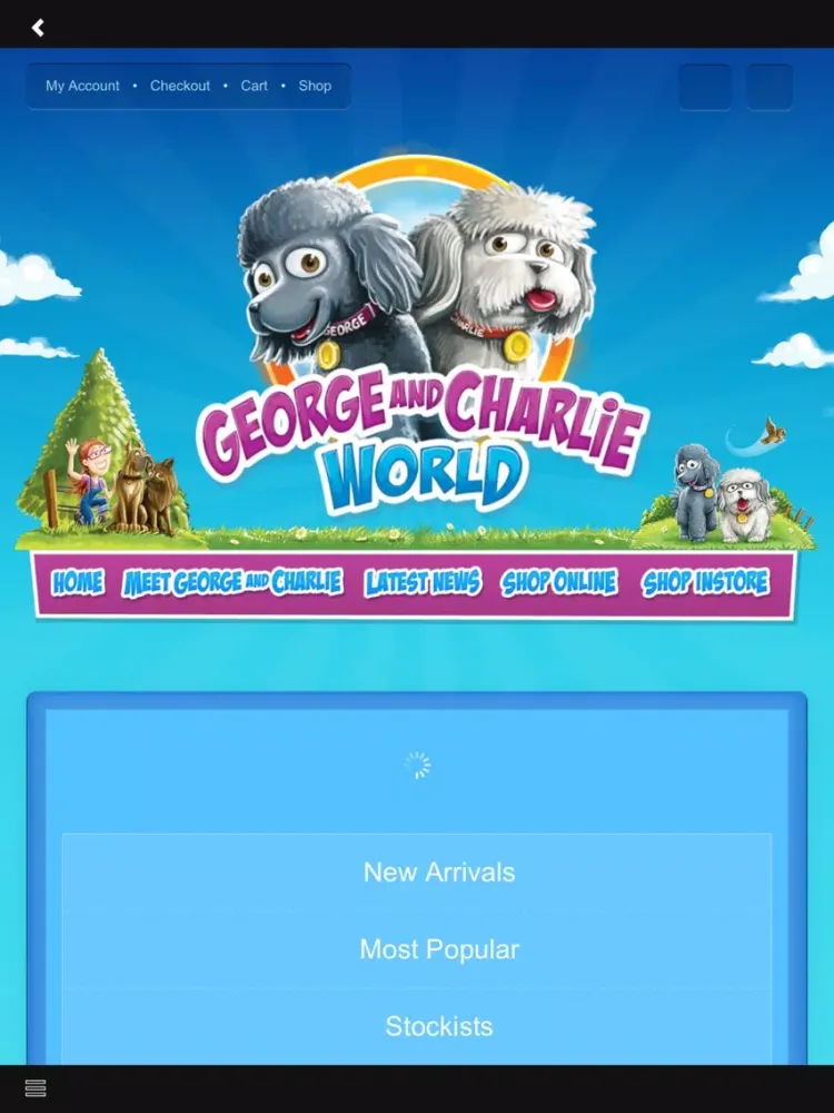 George and Charlie iPad  Ekran Görüntüleri