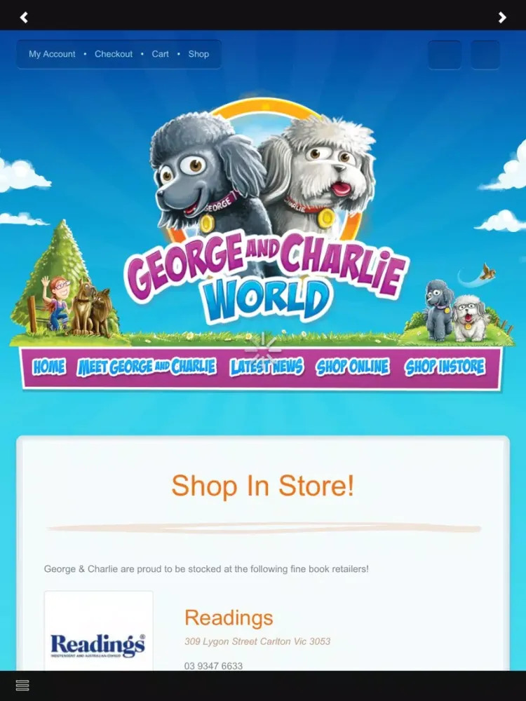 George and Charlie iPad  Ekran Görüntüleri