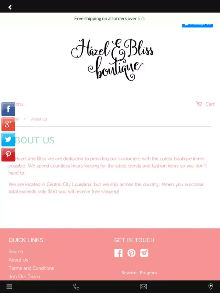 Hazel and Bliss iPad  سکرین شاٹس